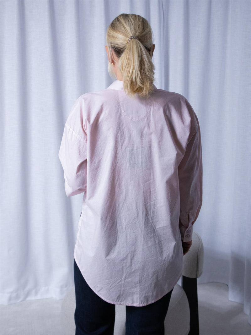 Bitte Kai Rand Core Cotton Shirt Pale Pink