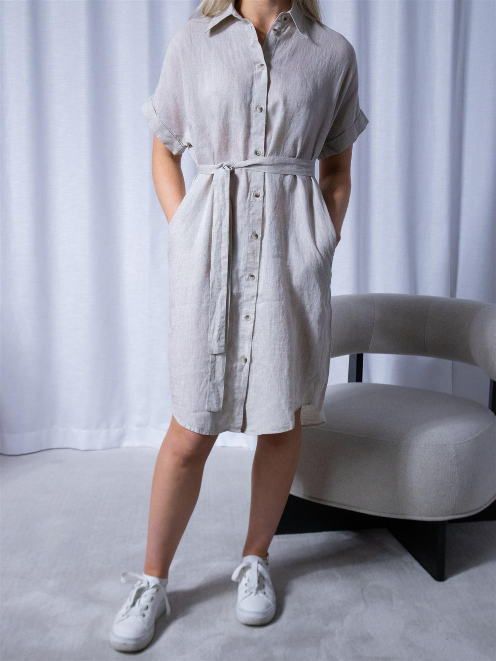 Sand Peppa SS Beige