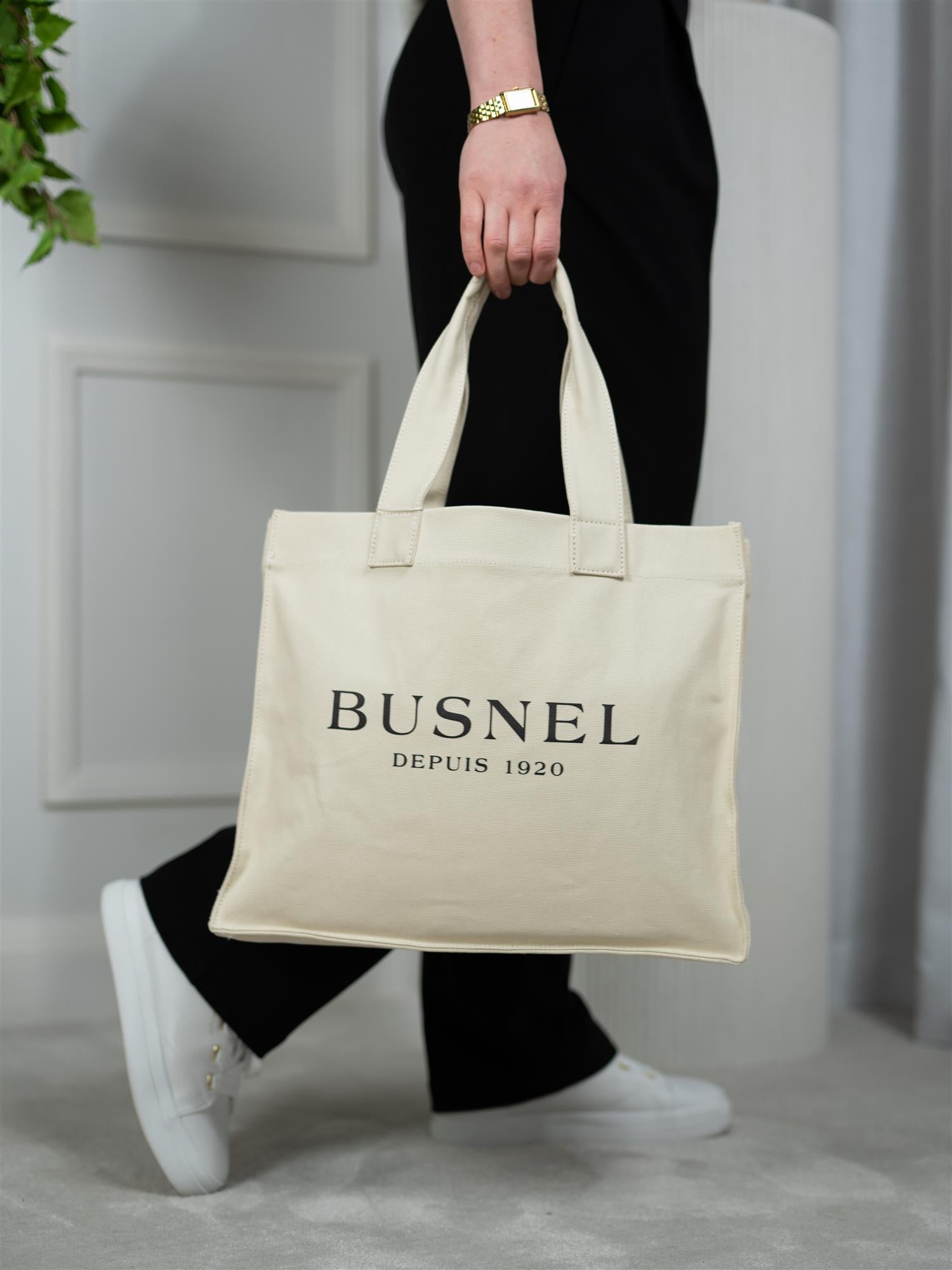 Busnel Tote Canvasbag Natural
