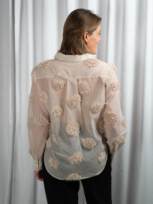 ONE and OTHER Mina Shirt Pale Blush