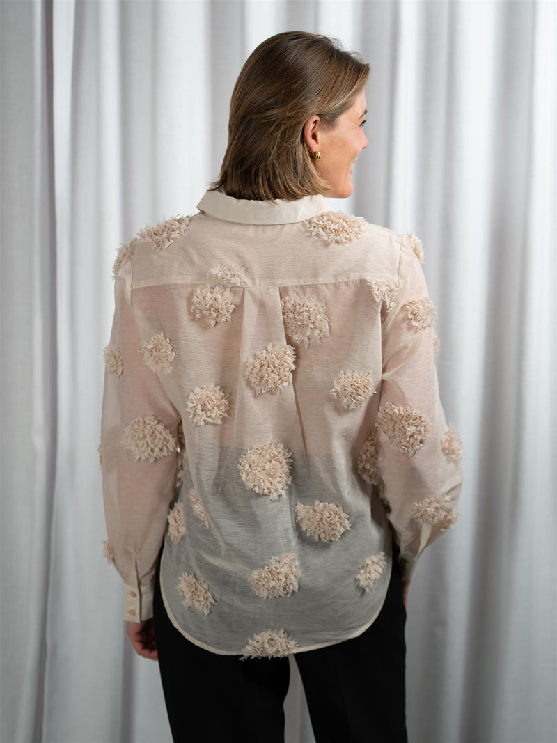 ONE and OTHER Mina Shirt Pale Blush