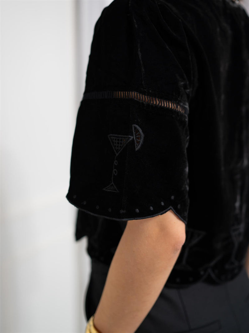 Fabienne Chapot Roarie Top Black