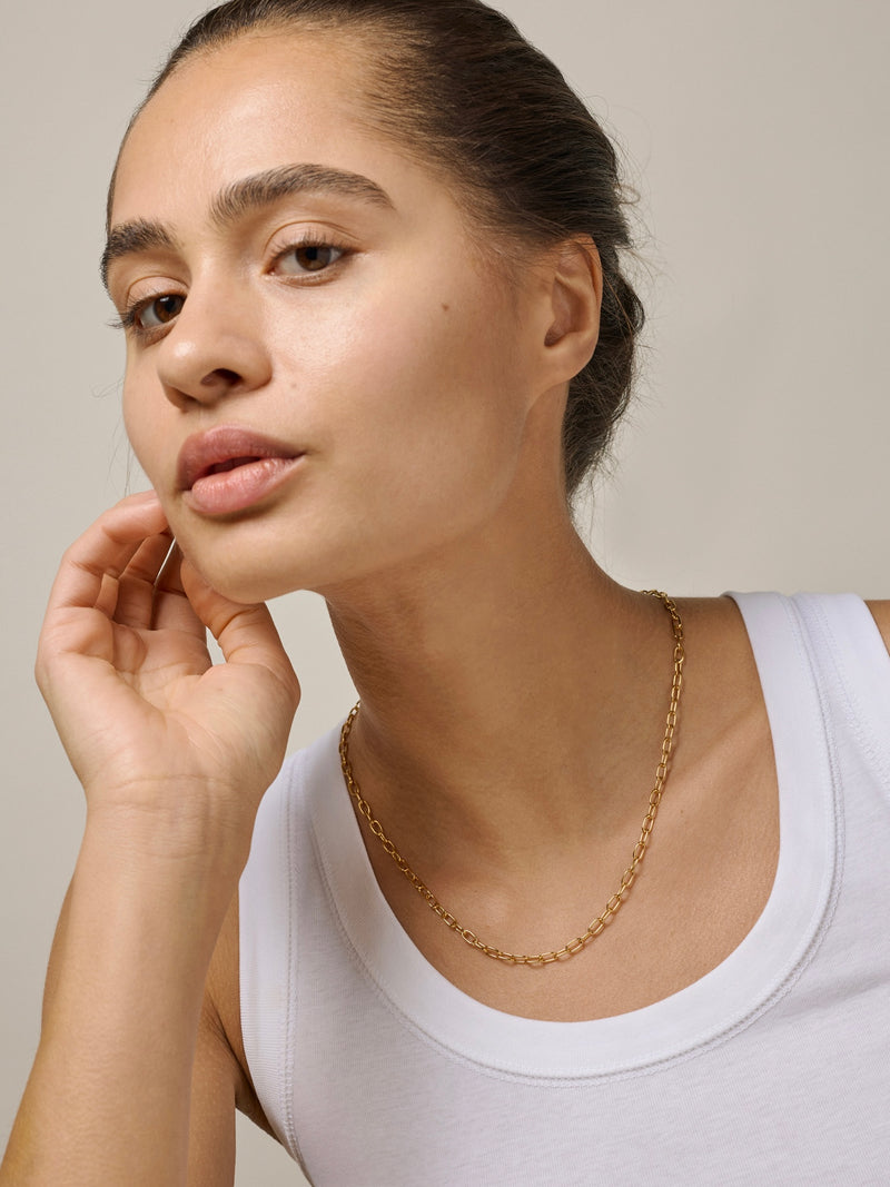 Enamel Medium Charm Necklace