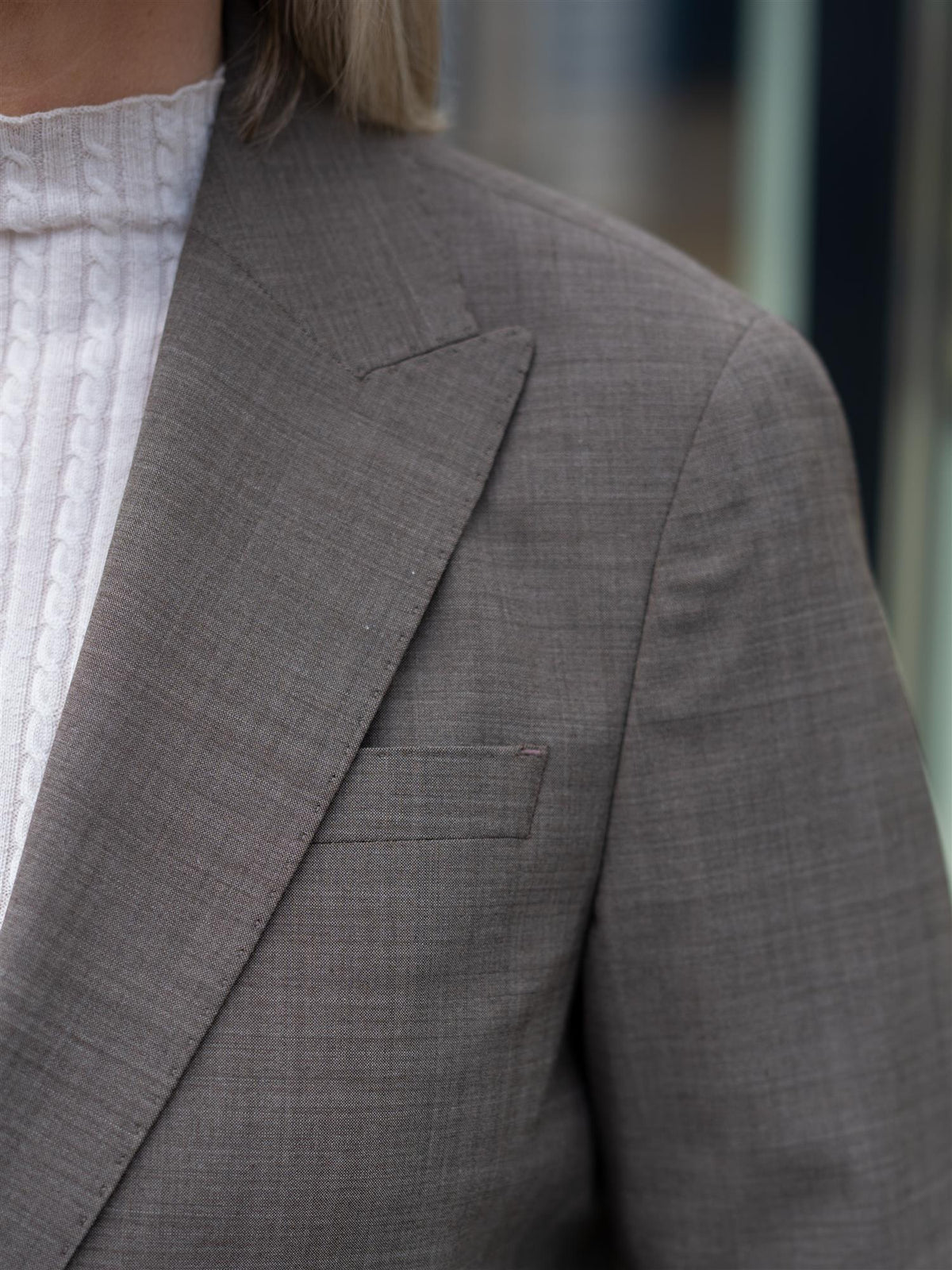 MMLucey Dynamic Luxe Blazer Falcon