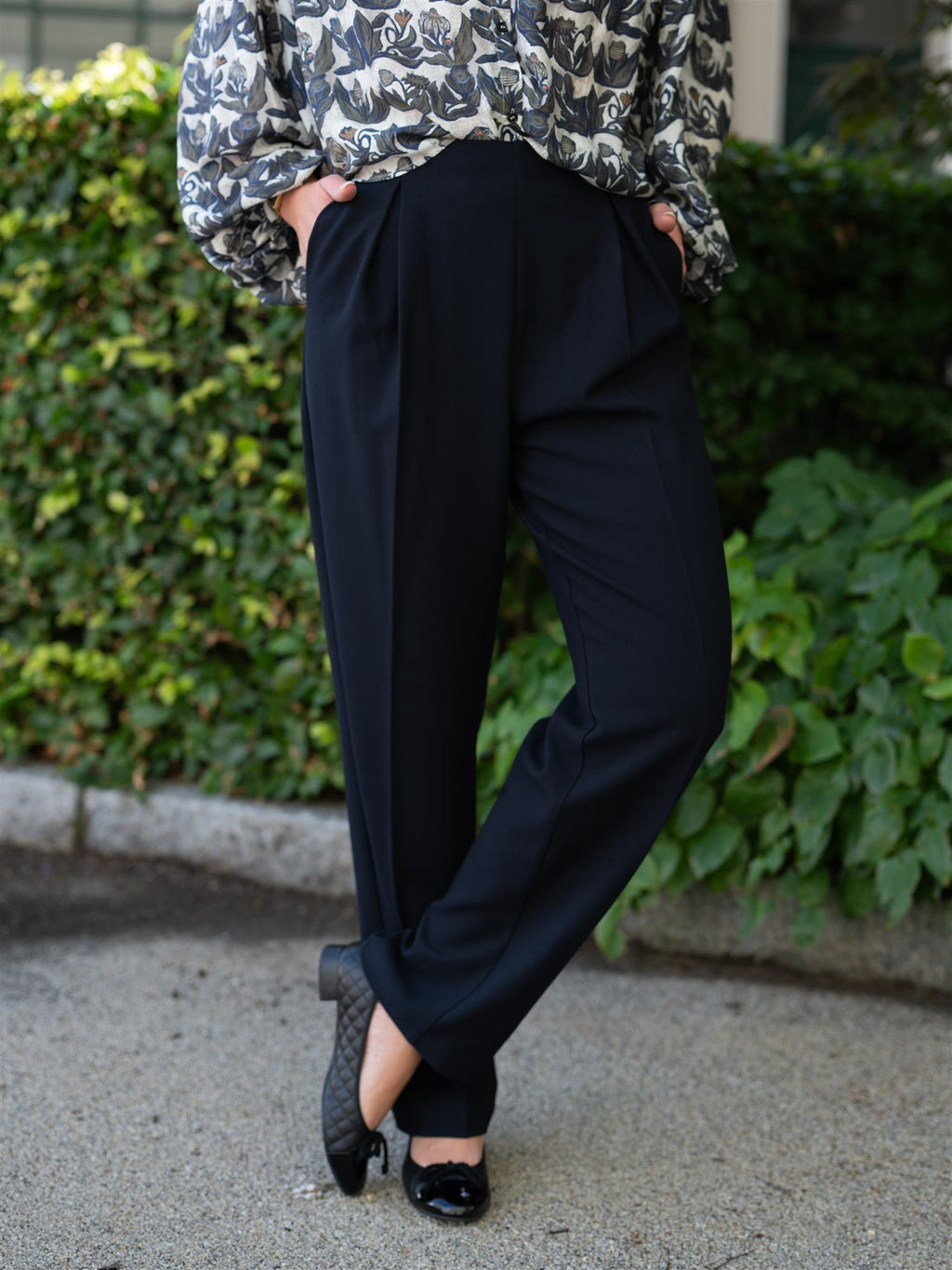 ONE and OTHER Olava Long Pant Navy Blue
