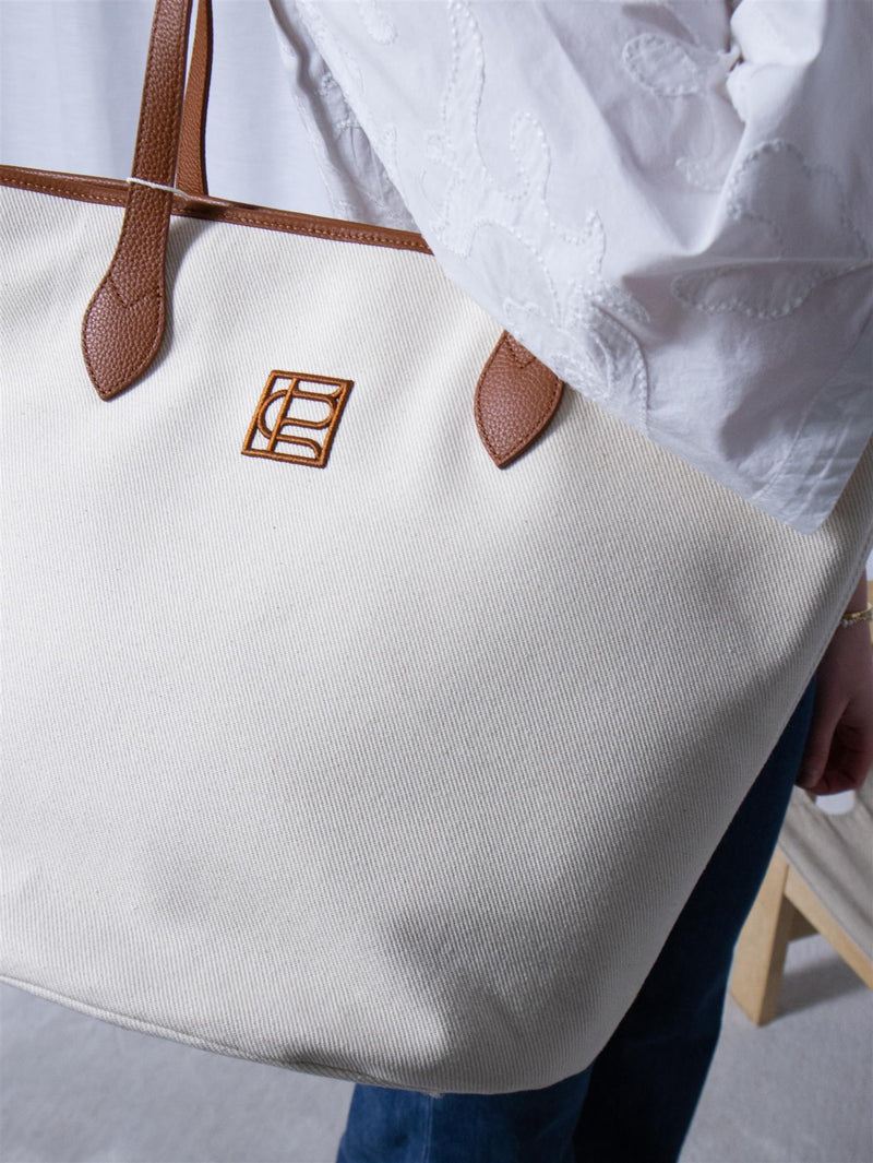 Camilla Pihl Canvas Tote Bag Brown