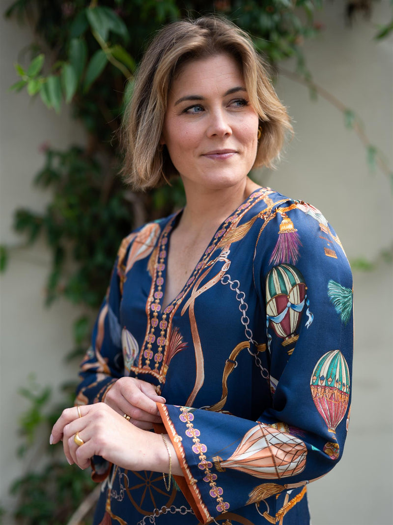 Hale Bob Valery Kimono Dress