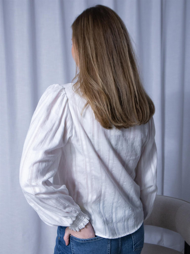 Camilla Pihl Serafina Blouse White