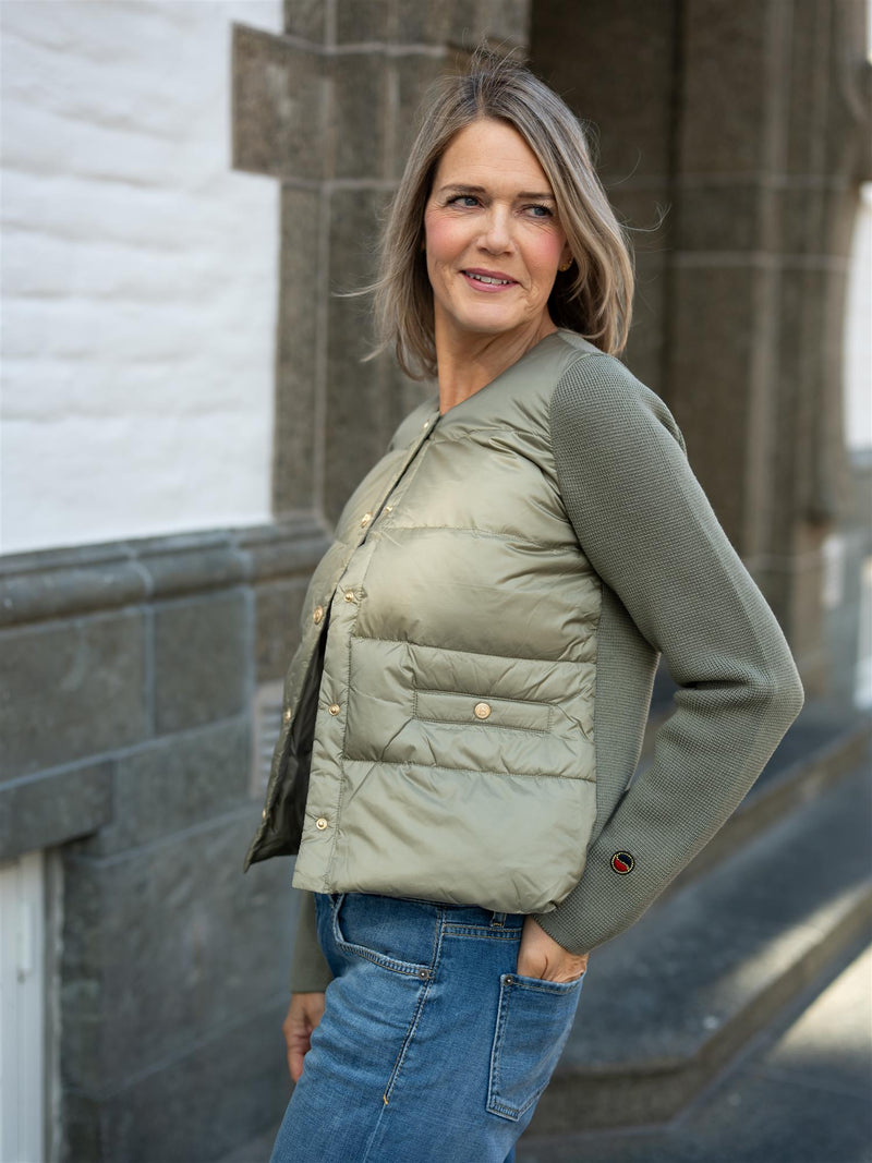 Busnel Iva Solid Down Jacket Olive