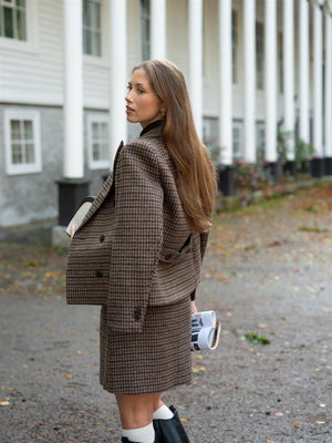 Max Mara Gerusia Wine Blazer