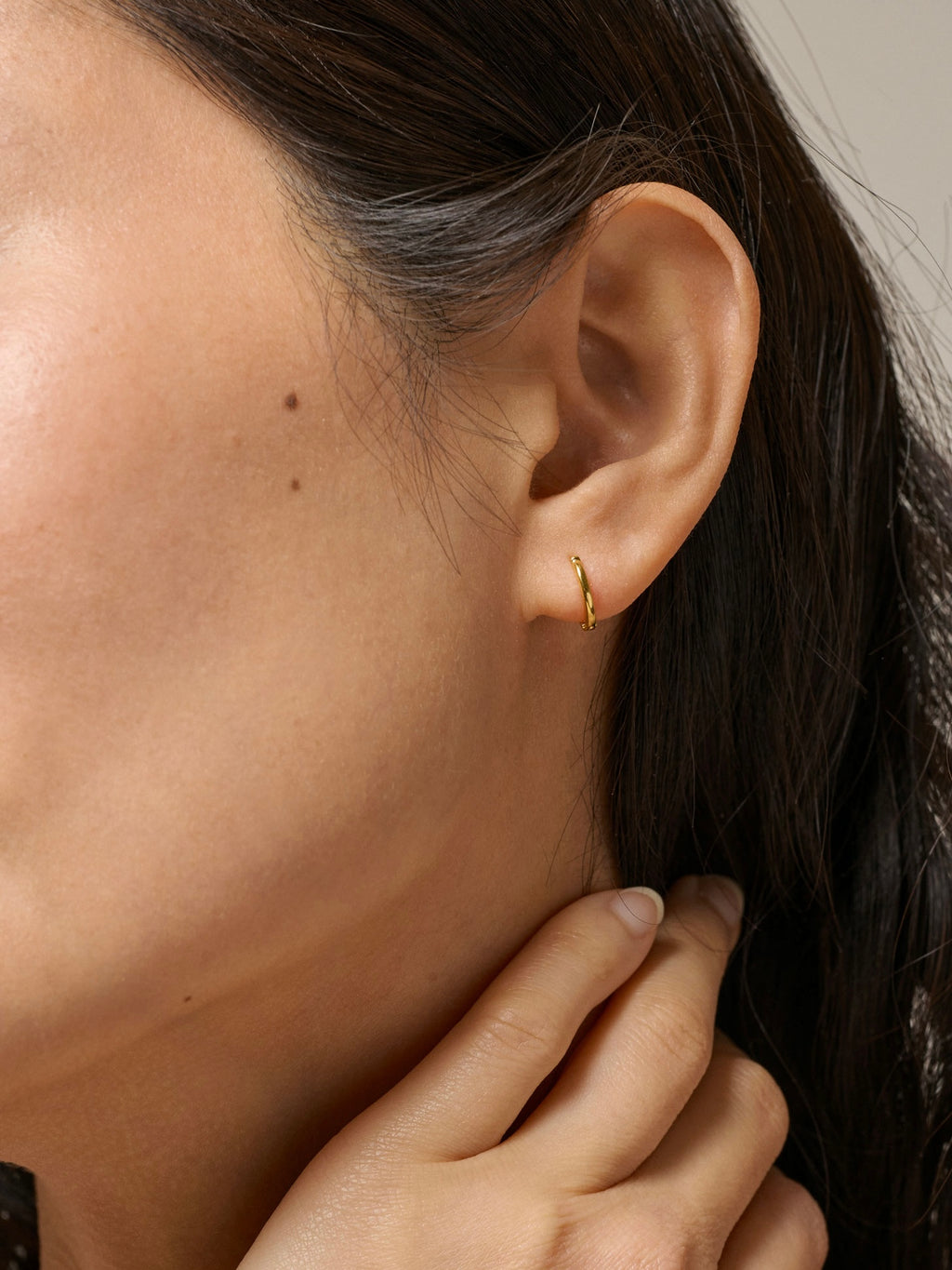 Enamel Classic Hoops 8mm