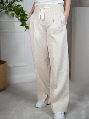 Cambio Addison Pinstripe Cream