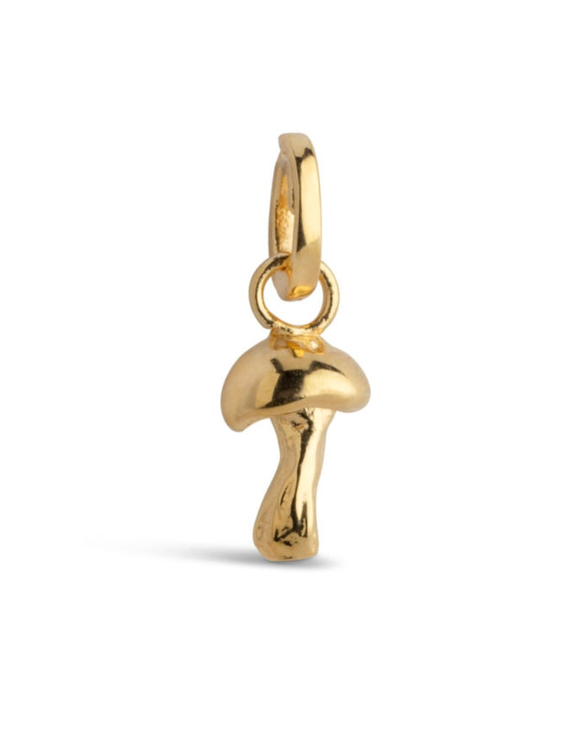Enamel Adventurous Mushroom Charm