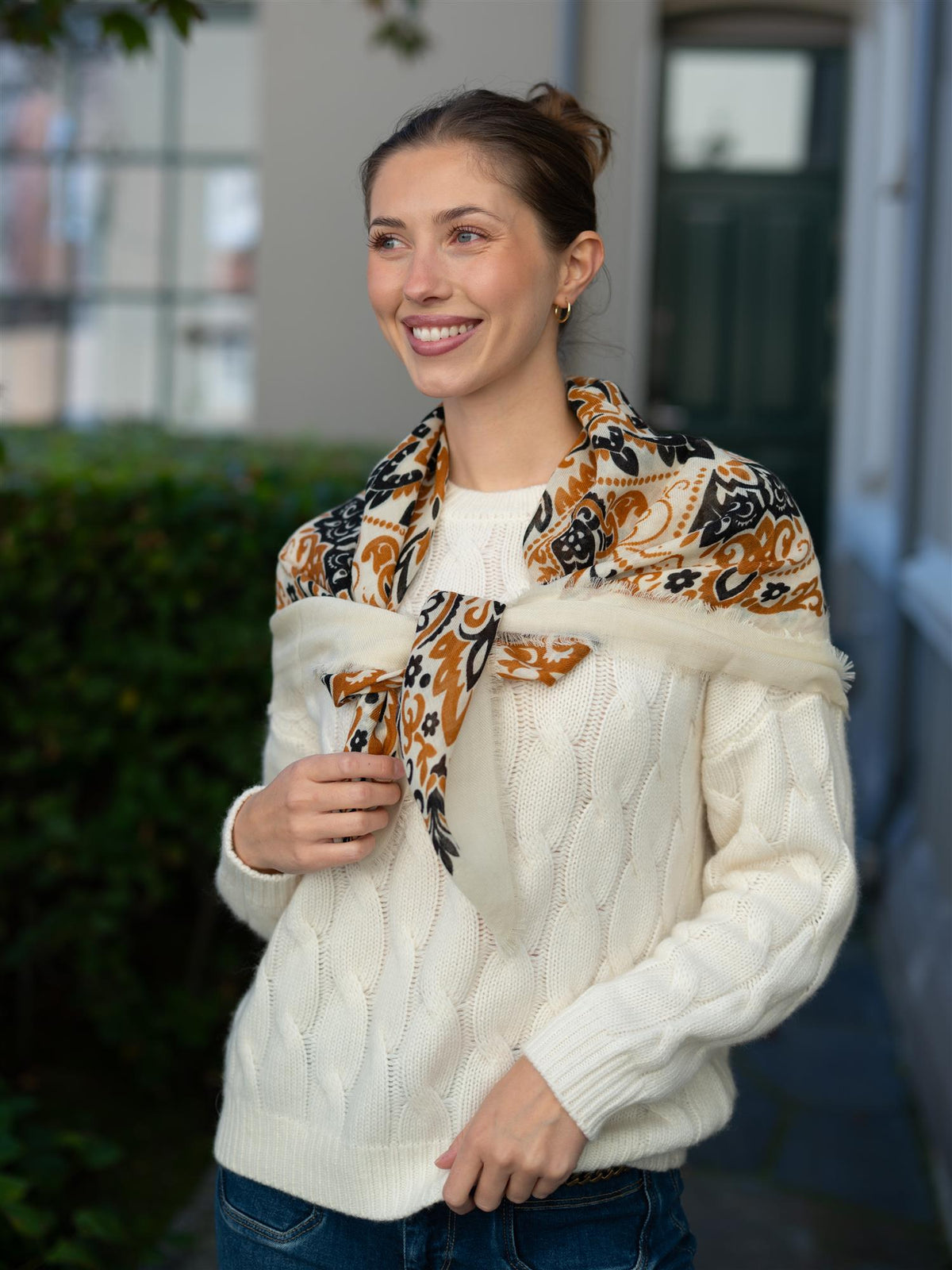 Scarf Bandana Lait Camel WS