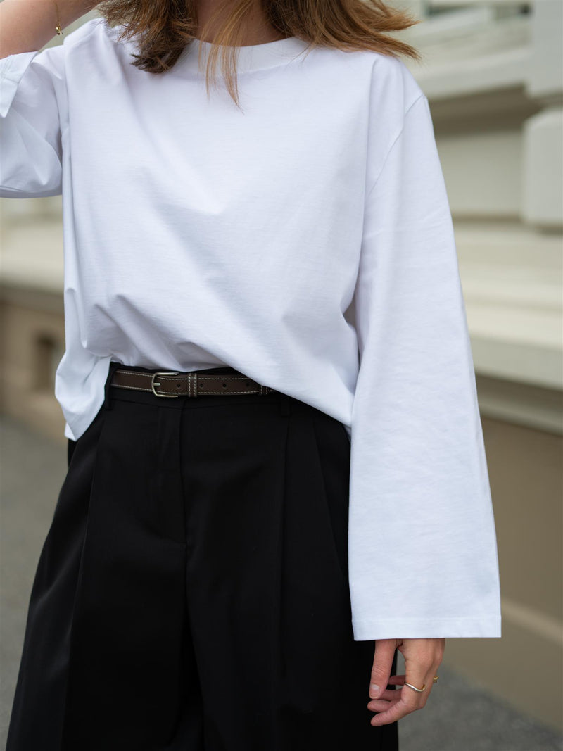 Stylein Joyce Long Sleeve Top White