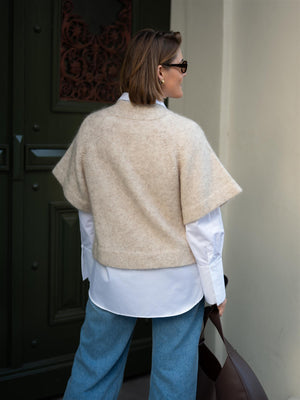 Busnel Vilanie Cardigan Sandstorm Melange