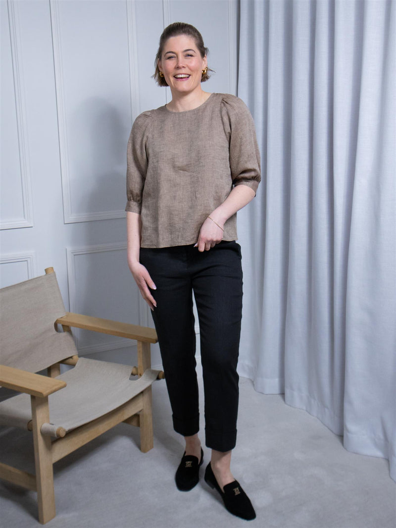 Stenströms Carmen Blouse Light Brown