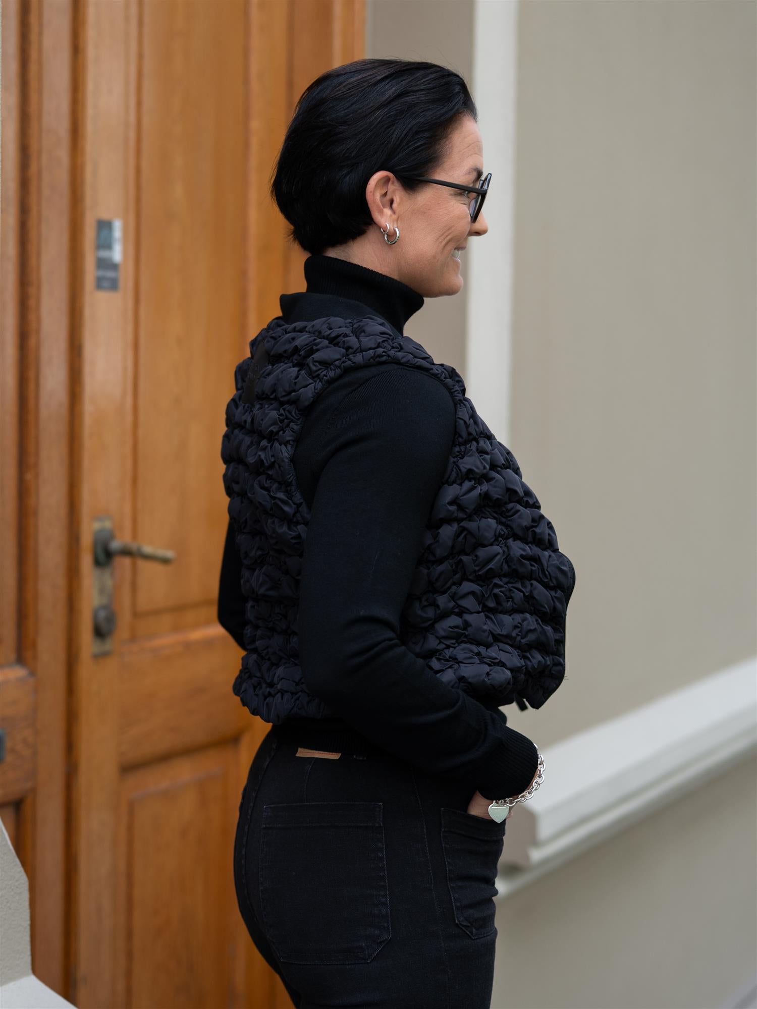 Bitte Kai Rand Vest Sort