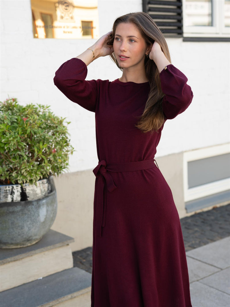 Busnel Eden Dress Bordeaux