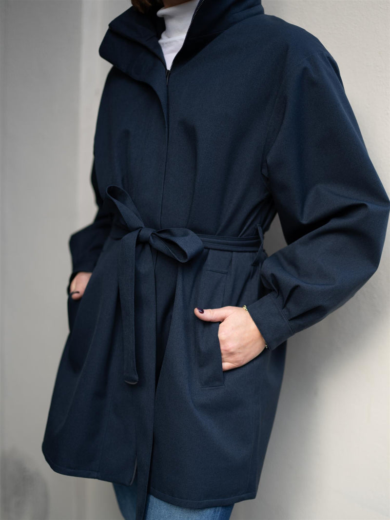 BRGN Rossby Coat Dark Navy