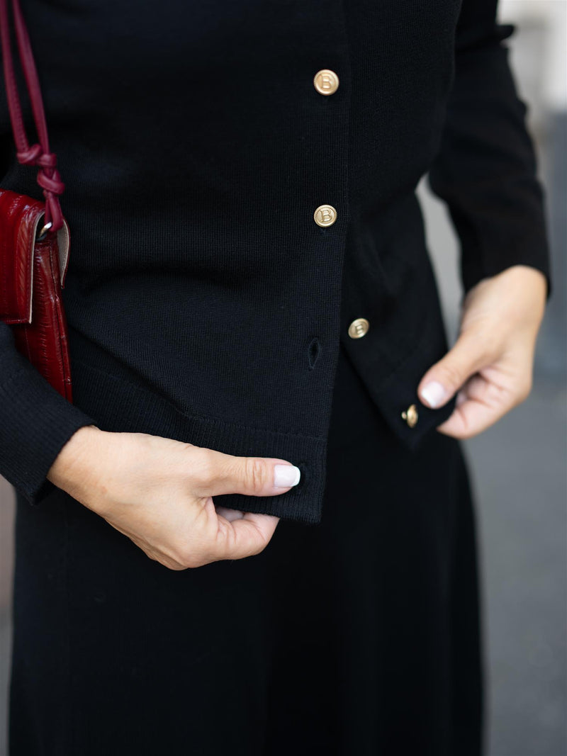 Busnel Kee Cardigan Black
