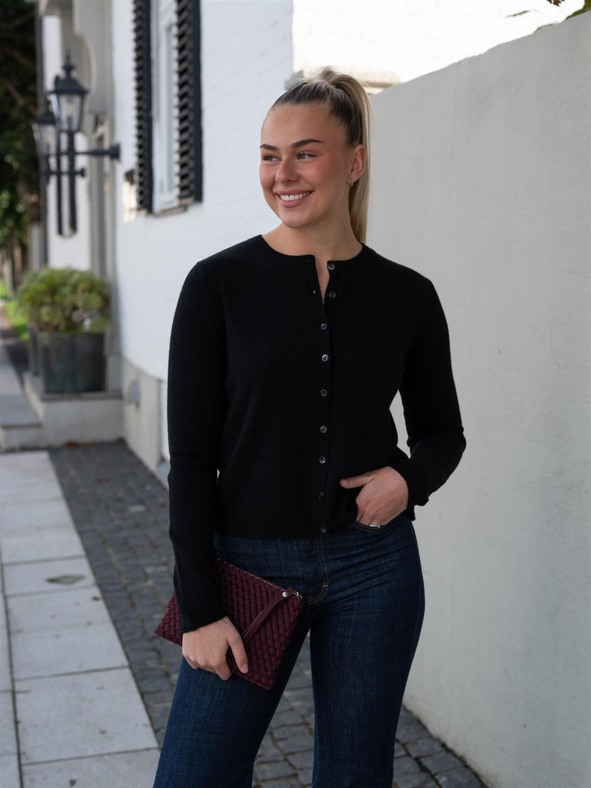 Clara Cardigan Black