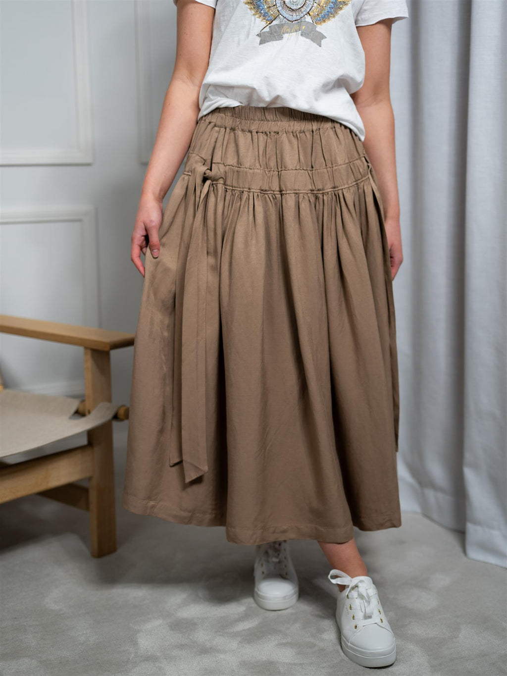 Bitte Kai Rand Kumamoto Skirt Lys Brun