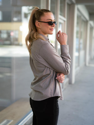 Stenströms Siri Shirt Light Brown