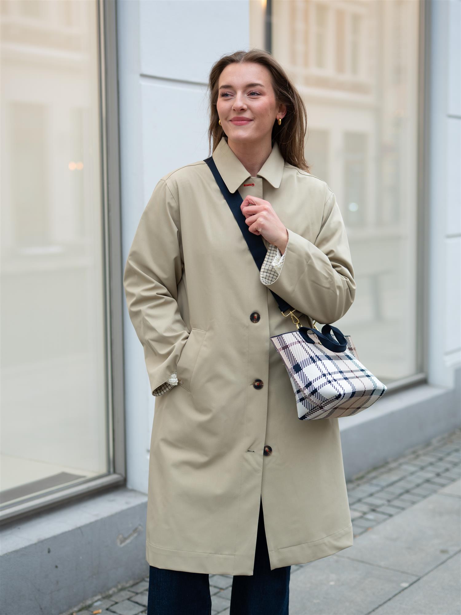 Barbour Layla Mini Tote Military Brown/Classic