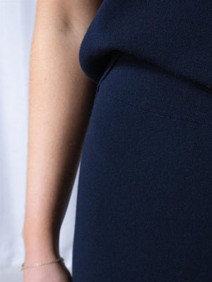 Stenströms Jupiter Pant Knit Navy