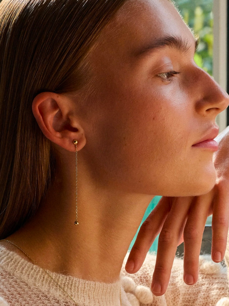 Enamel Balloon Earrings