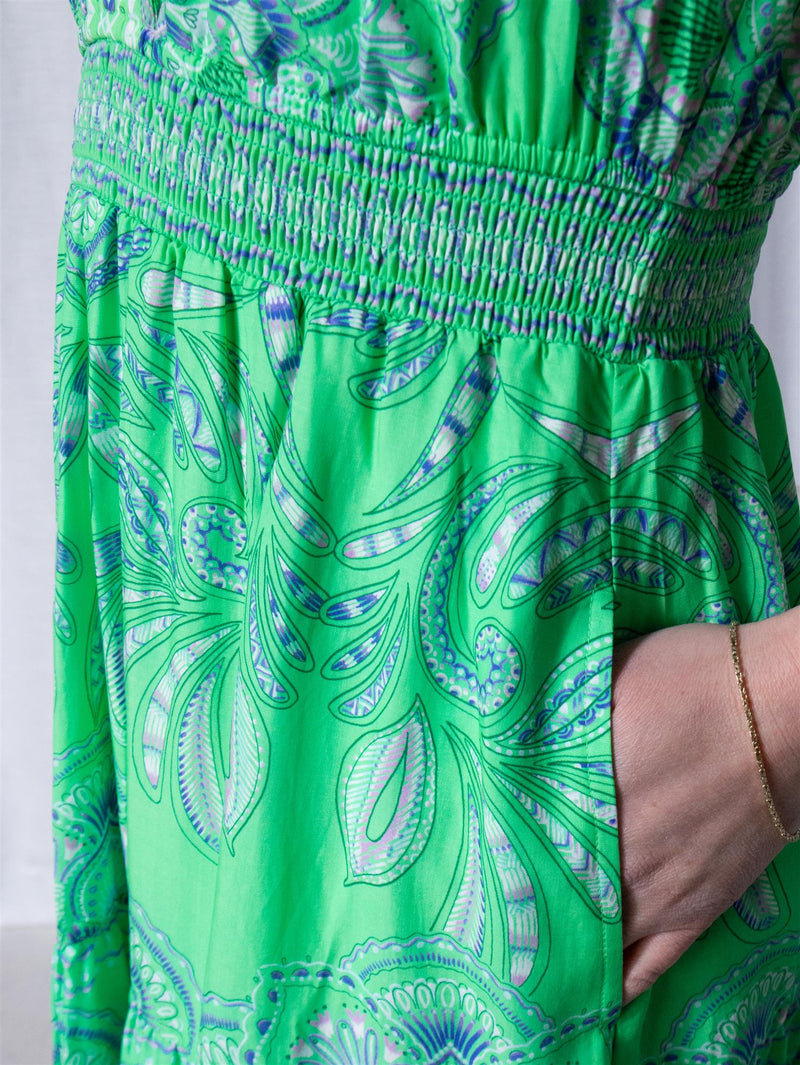 Hale Bob Liv Dress Green