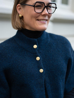 Busnel Vilanie Cardigan Darkblue Melange