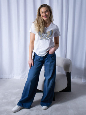 Denim Studio Aurele Air Blue Denim Antic Wash