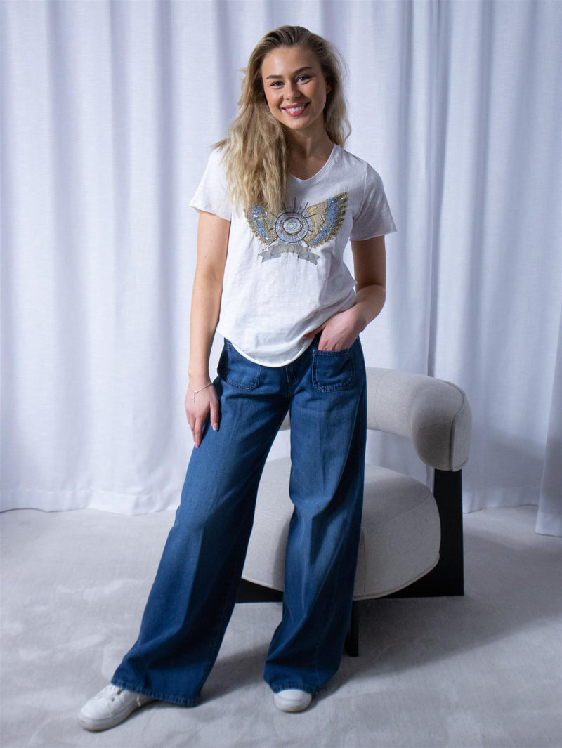 Denim Studio Aurele Air Blue Denim Antic Wash