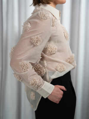 ONE and OTHER Mina Shirt Pale Blush