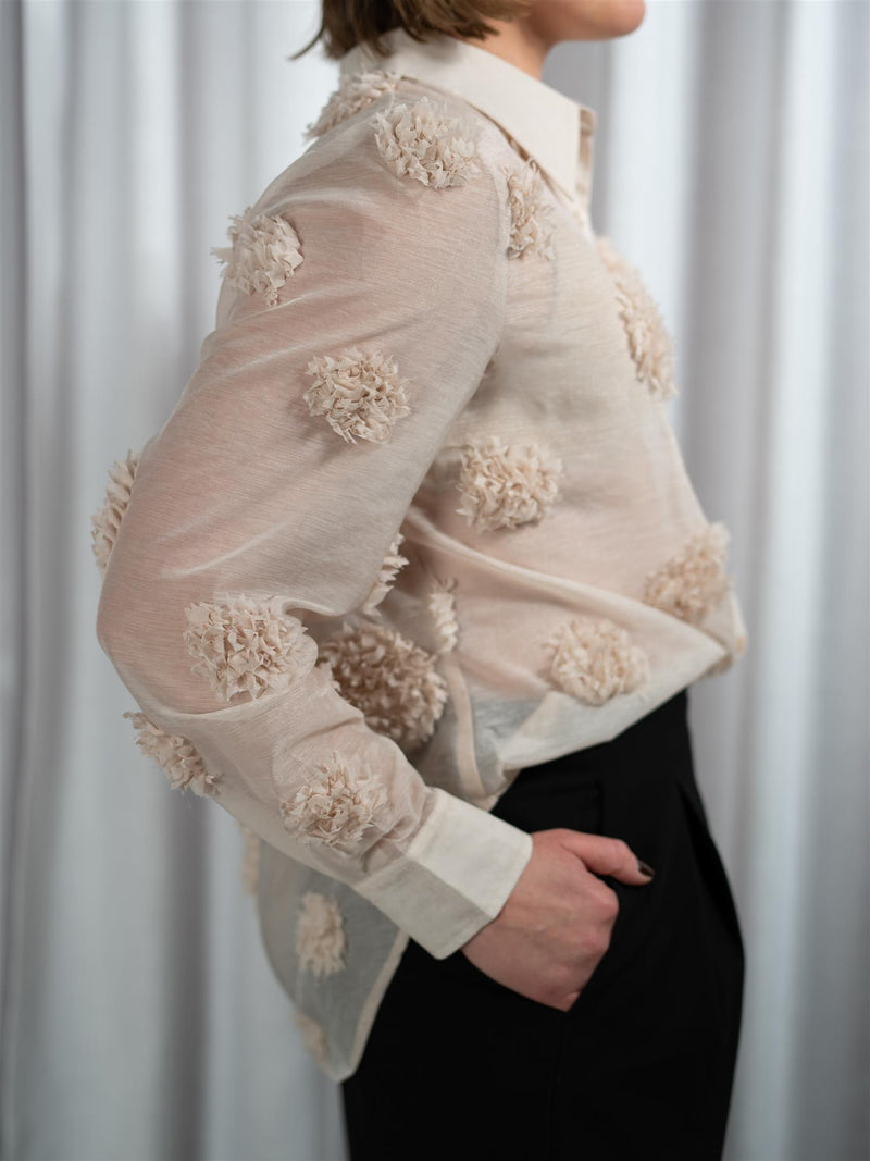 ONE and OTHER Mina Shirt Pale Blush