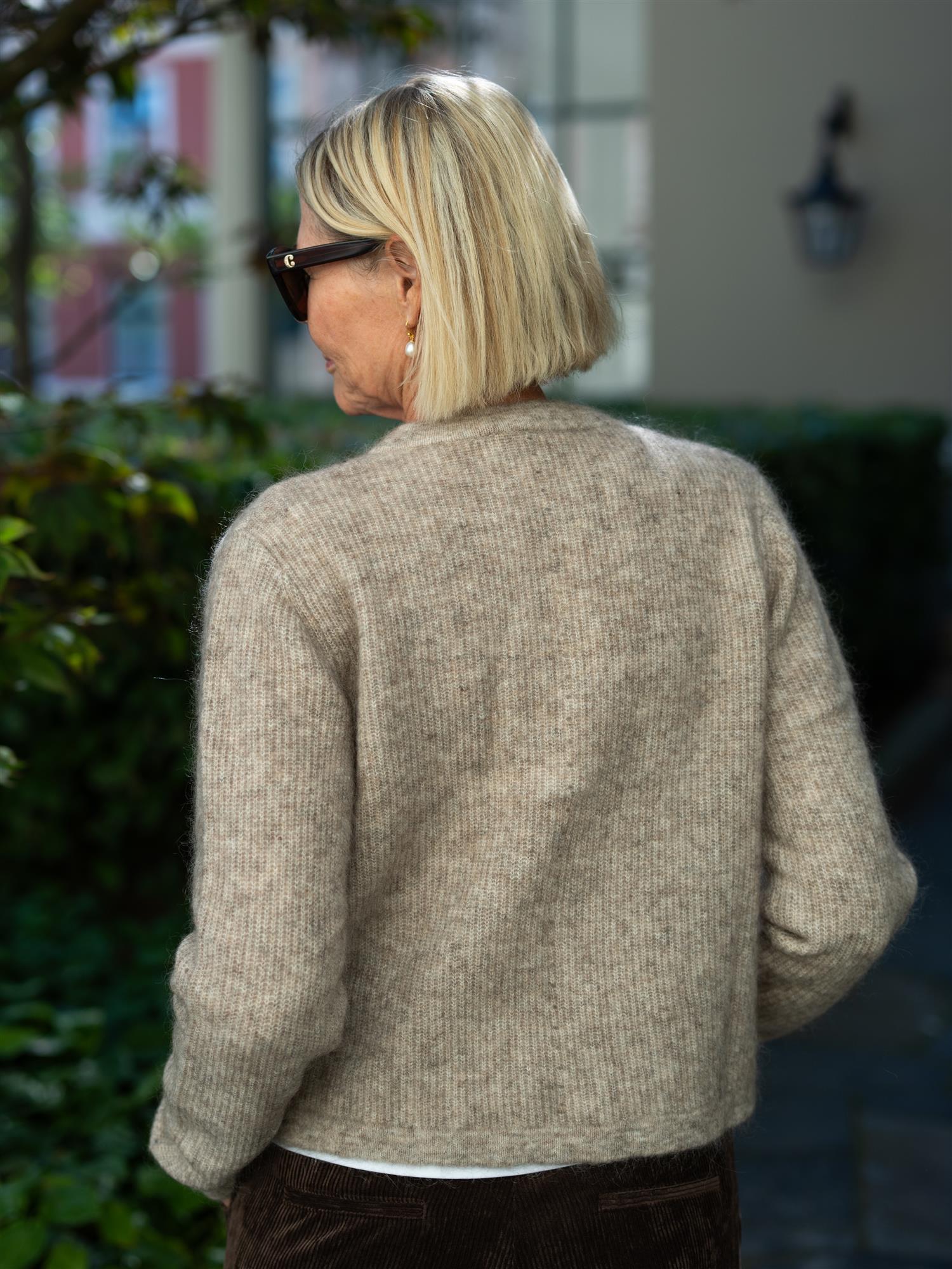 Sienna Rib Cardigan Melange