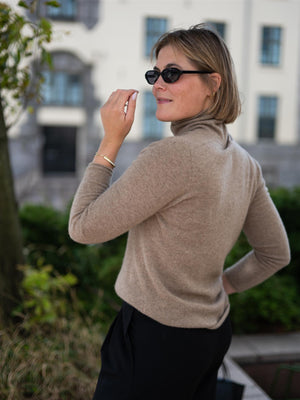 ONE and OTHER Ashley Sweater Taup Melange