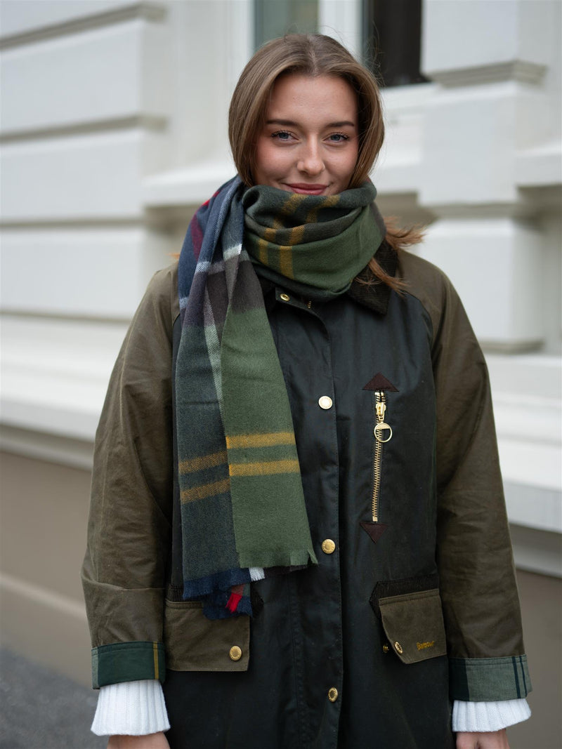 Barbour Rosefield Tartan Scarf Classic Tartan