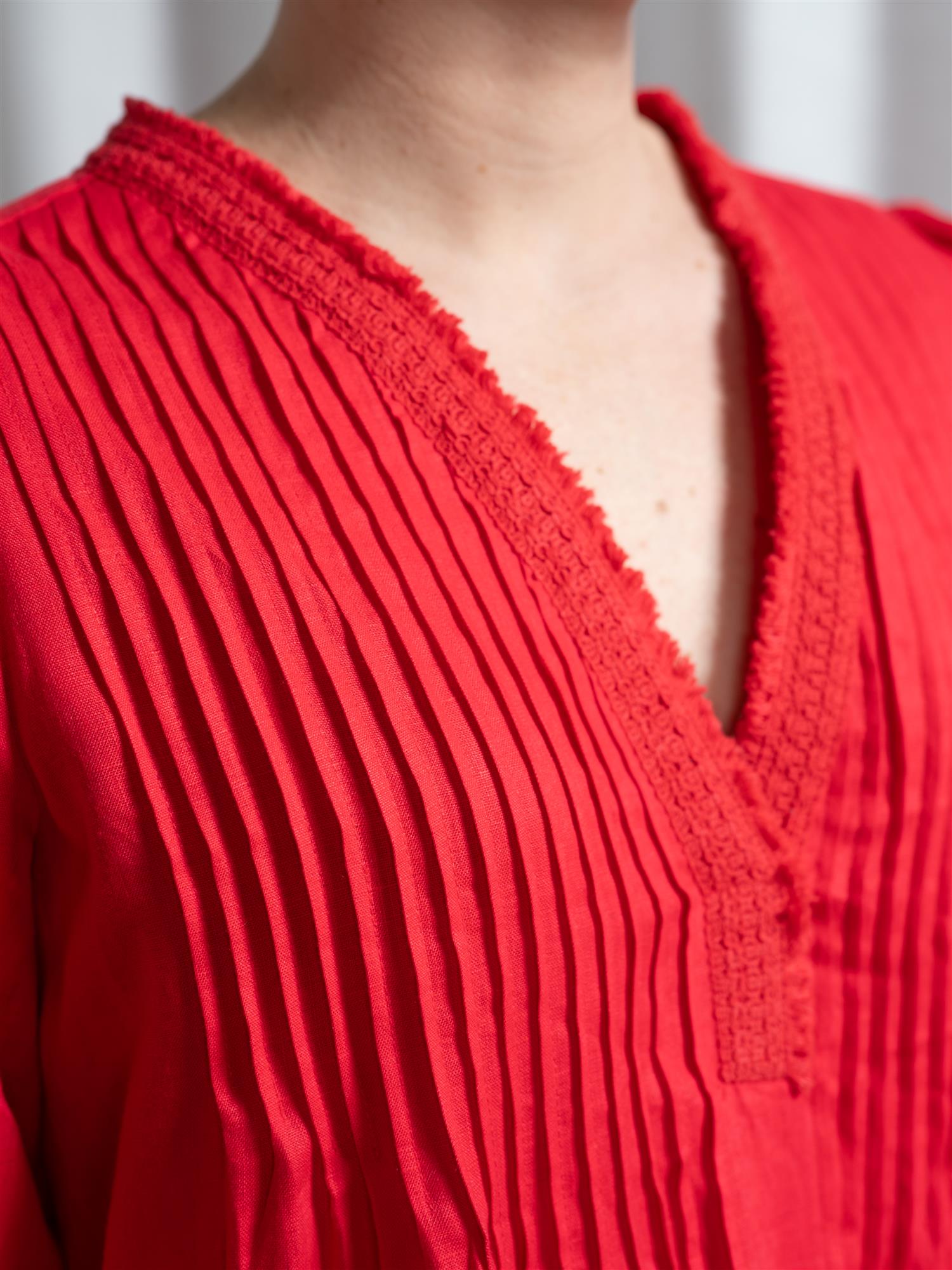 Angoor Gypsy Dress Poppy Red