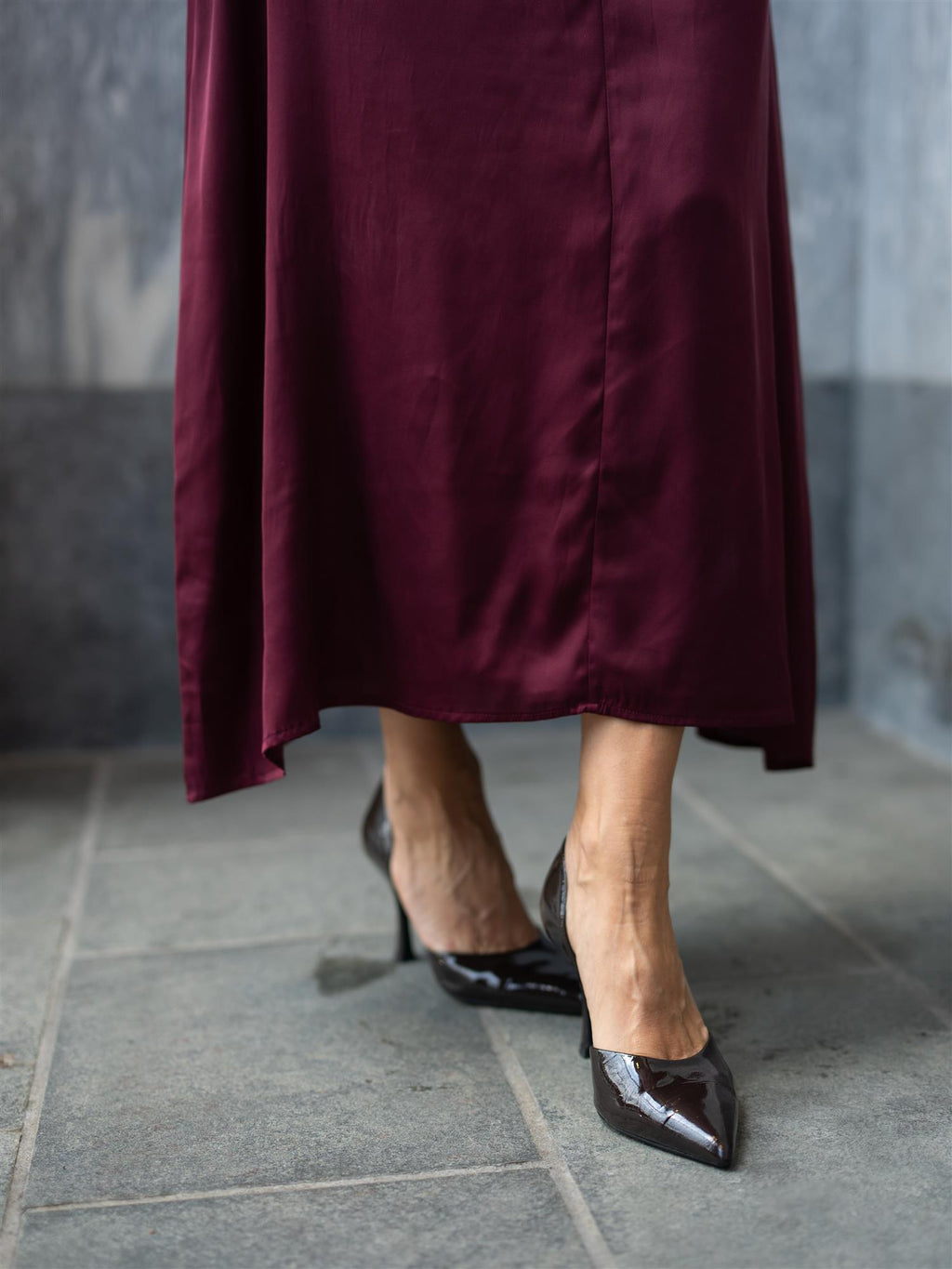Stenströms Jessa Dress Dark Red