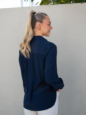 Riccovero Savannah Blouse Mørk Blå