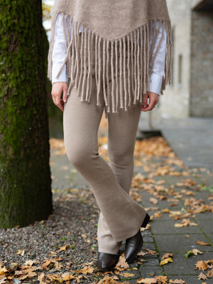 Ella&il Elida Merino Pant Beige Melange