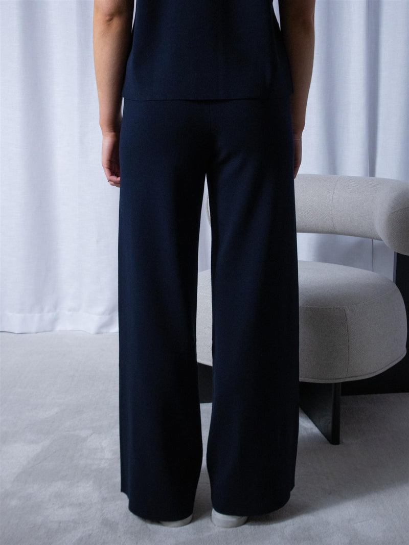 Stenströms Jupiter Pant Knit Navy