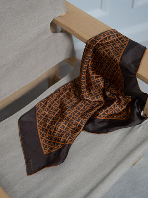 Gant G Pattern Silk Scarf