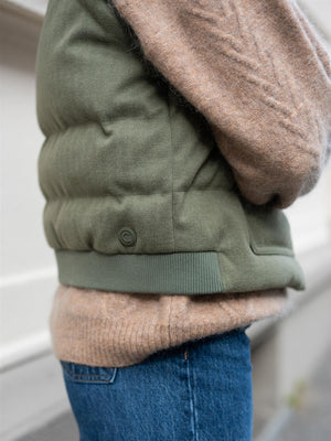 Colmar Quilted Vest With Hood