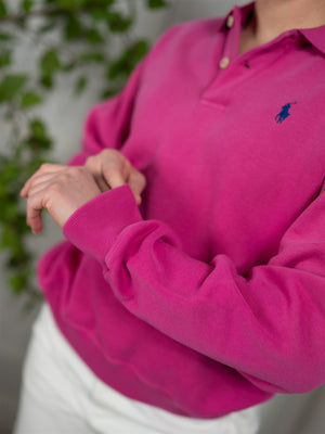 Polo Crew Neck Long Sleeve Sweatshirt