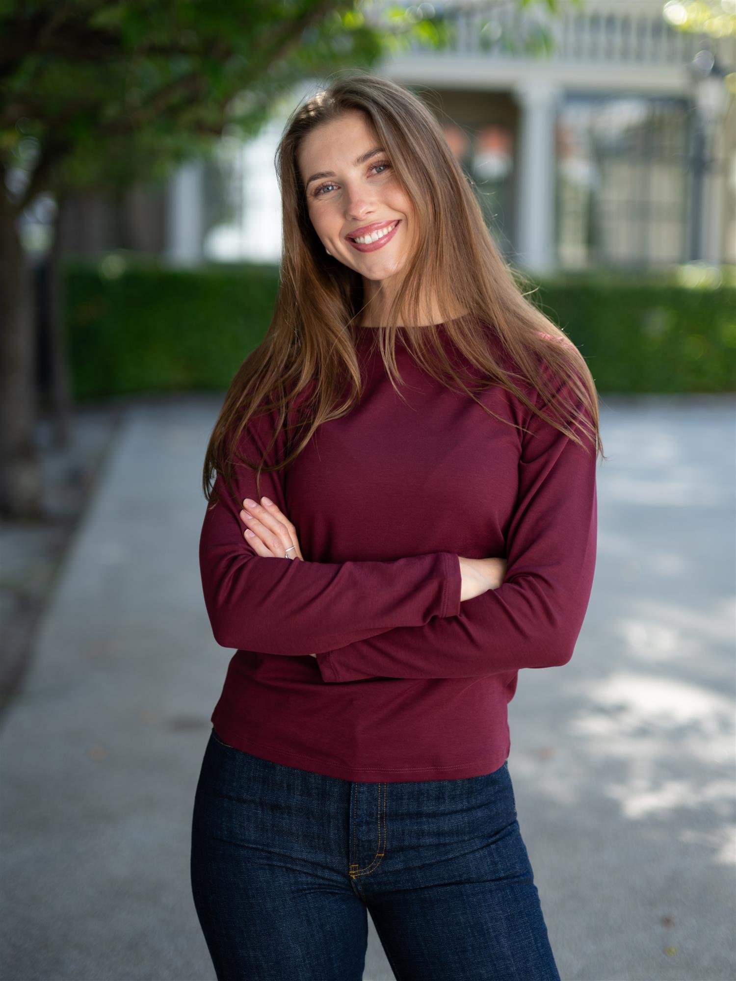 Andrea Longsleeve Plum