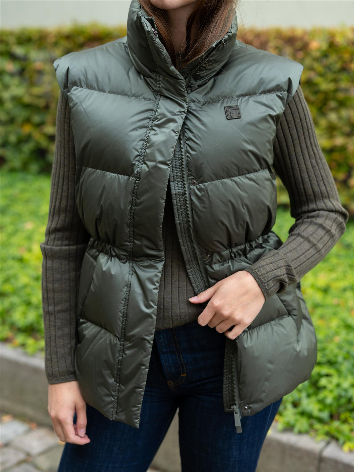 Lennox Down Vest Olive
